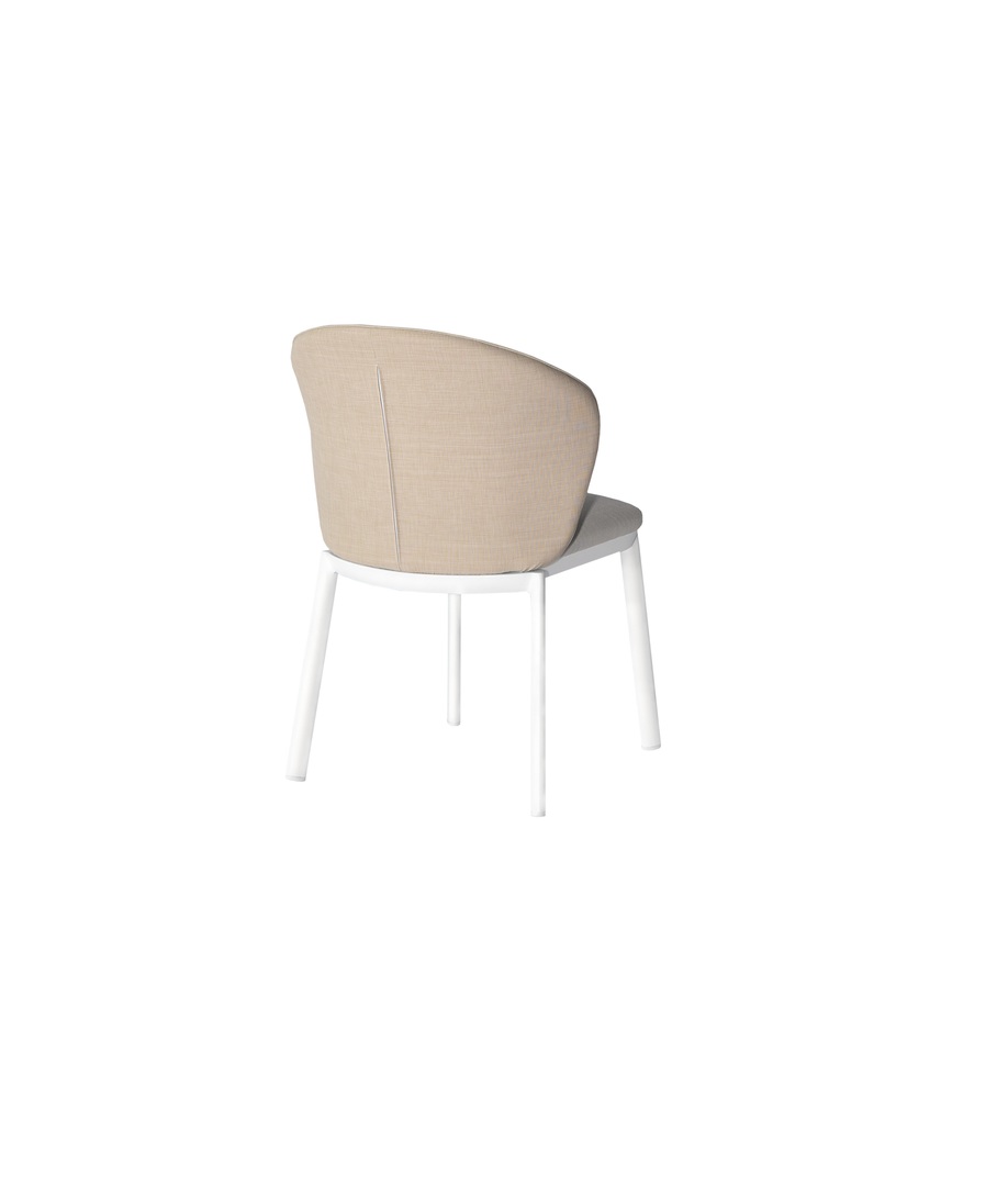 HAVANA DINING CHAIR WHITE OUTDOOR image 2